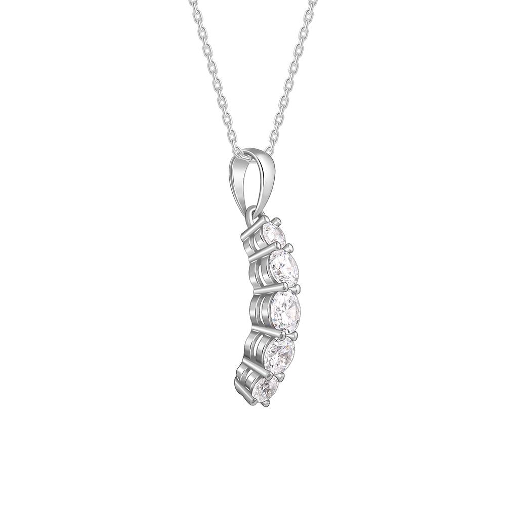 Giva 925 Silver Your Stunner Pendant With Link Chain| Necklace To Gift Women & Girls | With Certificate Of Authentic : PD02579