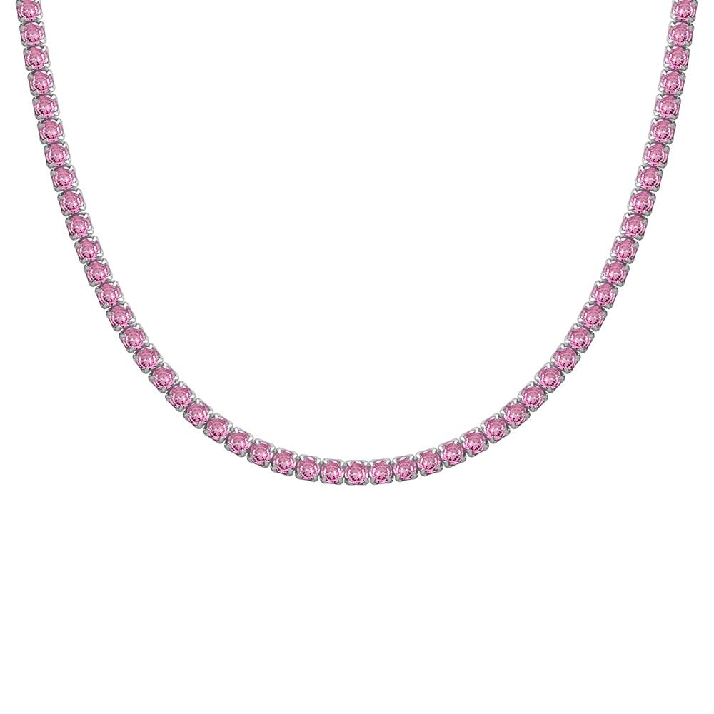 Giva 925 Silver Moonlit Grace Tennis Necklace : PD02592