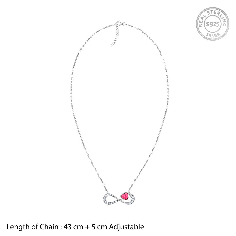 925 Silver Infinite Dreams Necklace : PD02620