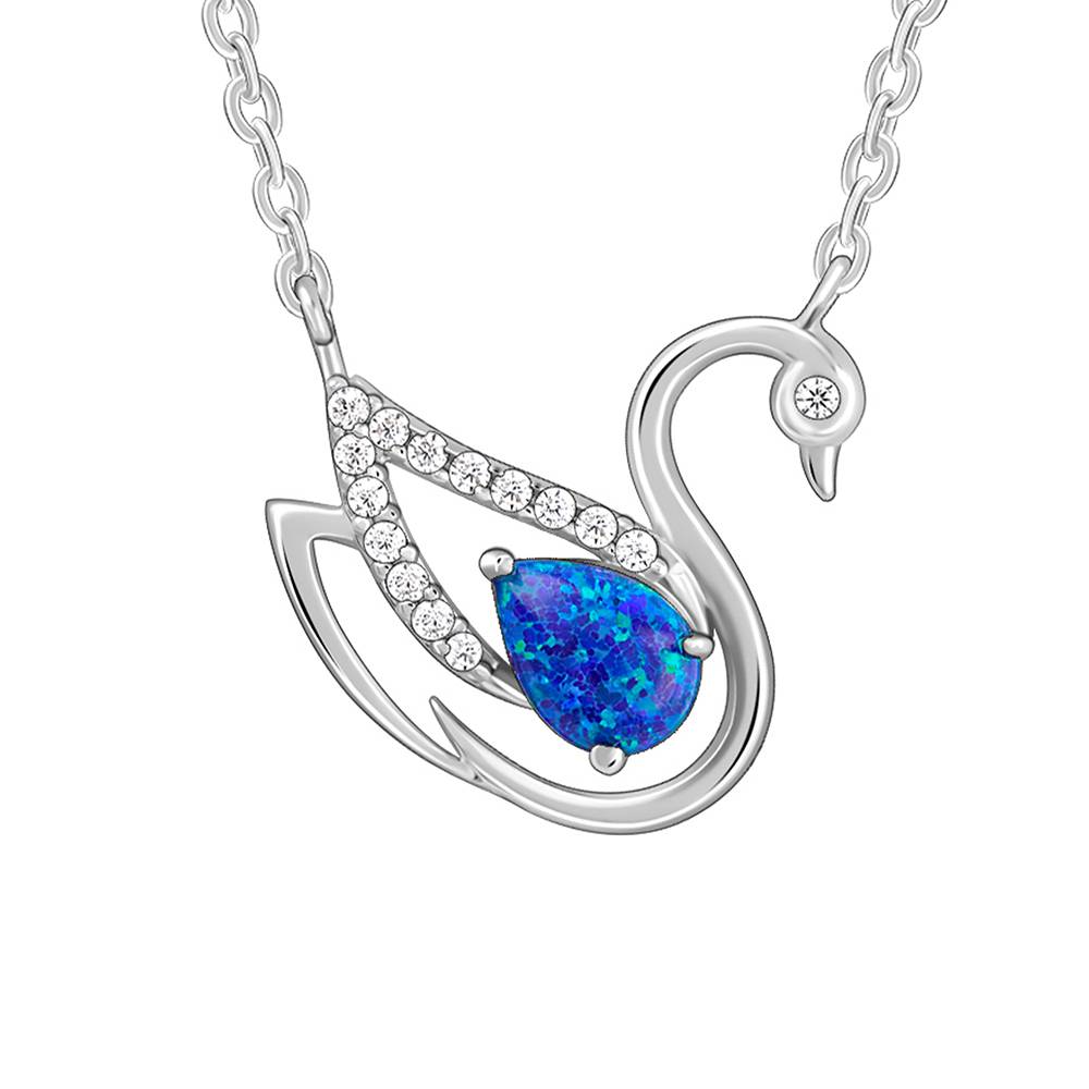 925 Silver Moonlit Drift Necklace : PD02623