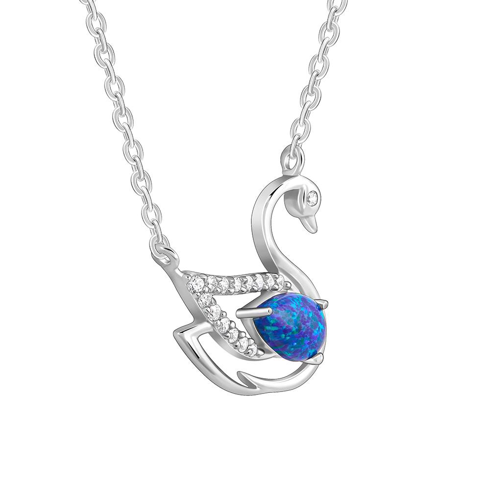 925 Silver Moonlit Drift Necklace : PD02623