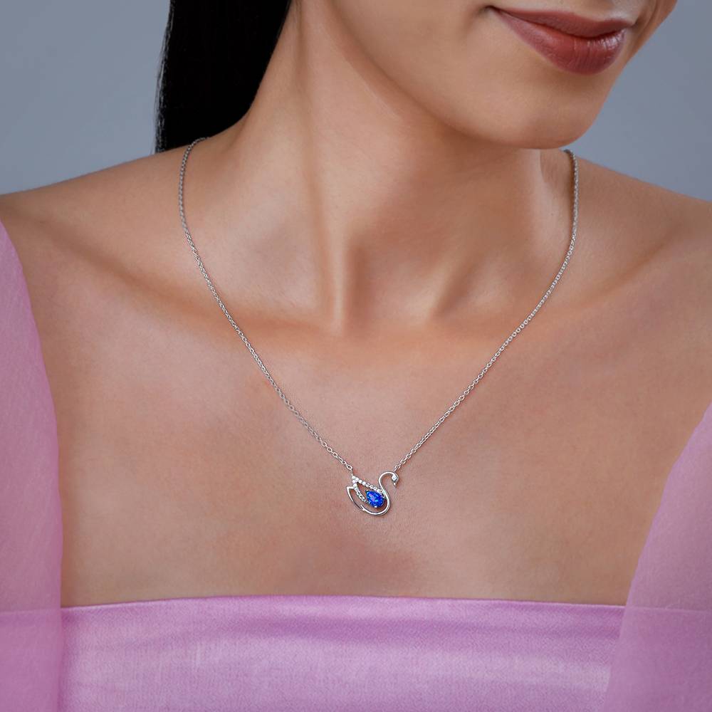 925 Silver Moonlit Drift Necklace : PD02623