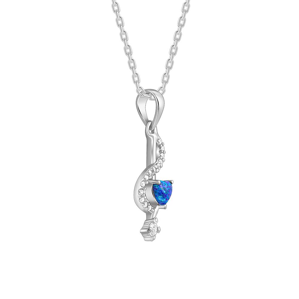 925 Silver She The Superstar Pendant With Link Chain : PD02627