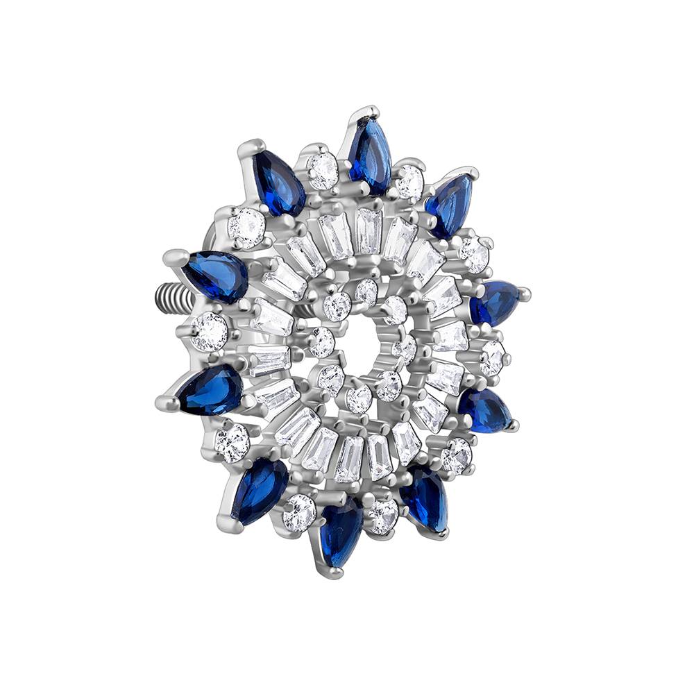 Giva 925 Silver Flourishing Set Of Three| Gifts For Women And Girls | With Certificate Of Authenticity  : PD02641ER02816R01915