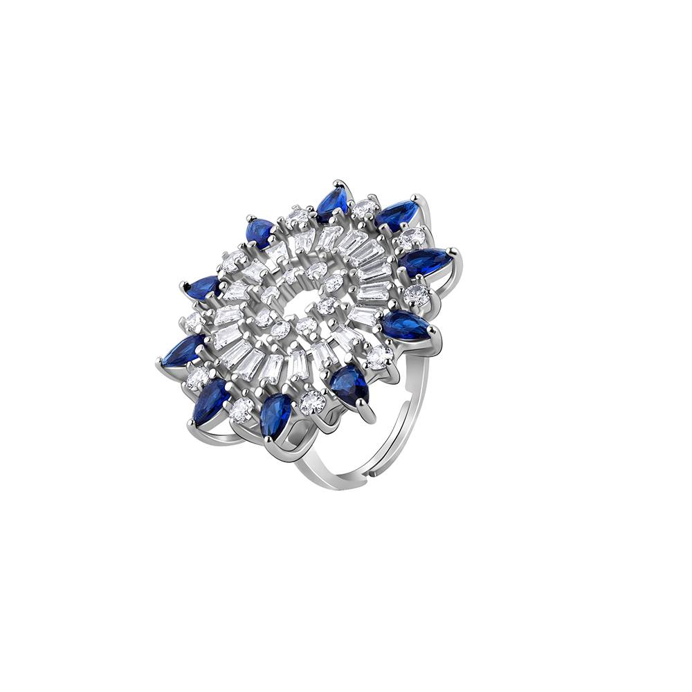 Giva 925 Silver Flourishing Set Of Three| Gifts For Women And Girls | With Certificate Of Authenticity  : PD02641ER02816R01915