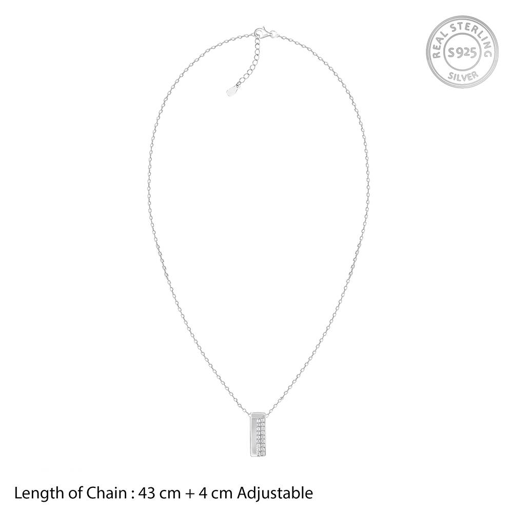 925 Silver Stellar Bar Set : PD02661ER02945