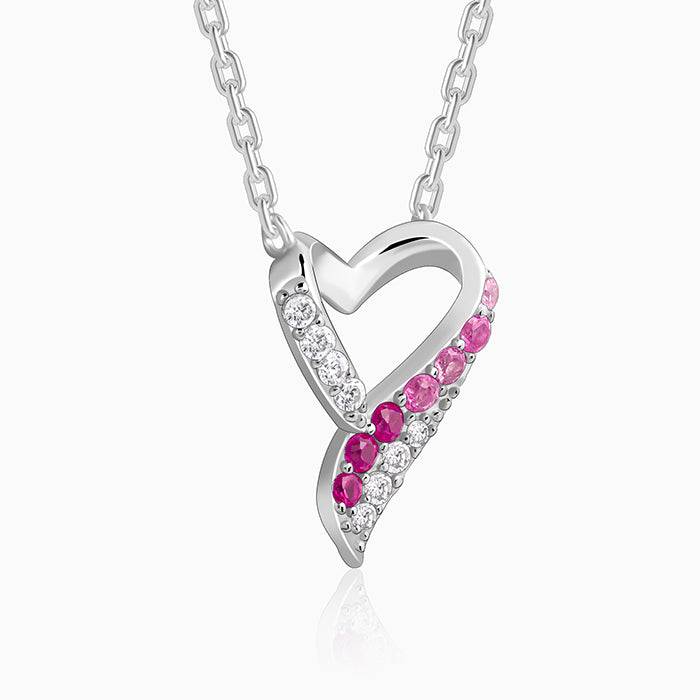 Giva 925 Silver Ombre Heart Set Of Three | Gifts For Women And Girls | With Certificate Of Authenticit : ER02952PD02668BR01139