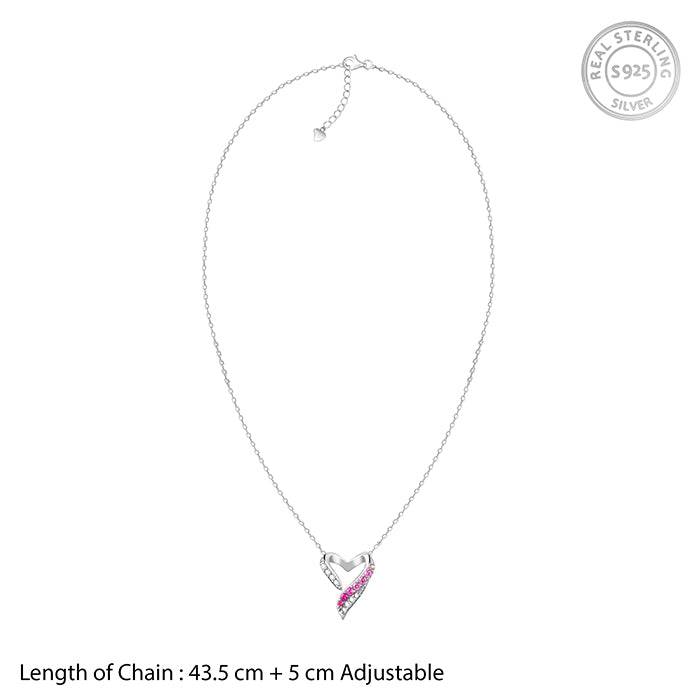 Giva 925 Silver Ombre Heart Set Of Three | Gifts For Women And Girls | With Certificate Of Authenticit : ER02952PD02668BR01139