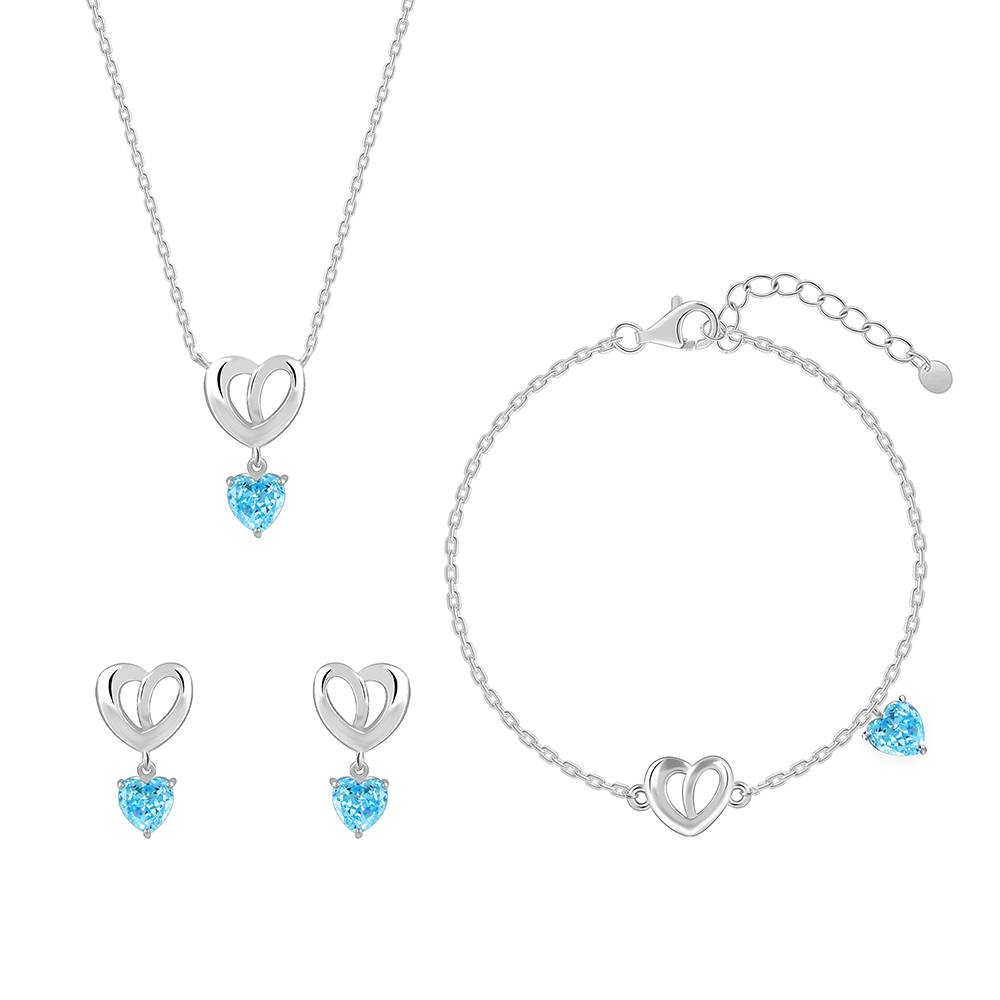 925 Silver Adore Love Set : PD02669ER02953BR01138