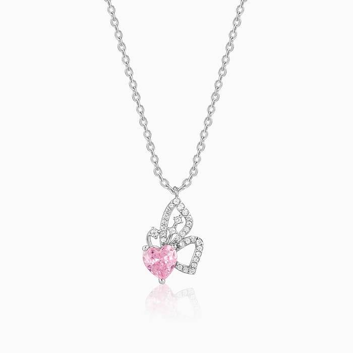 Giva 925 Silver Butterflies Desire Pendant With Link Chain : PD02680