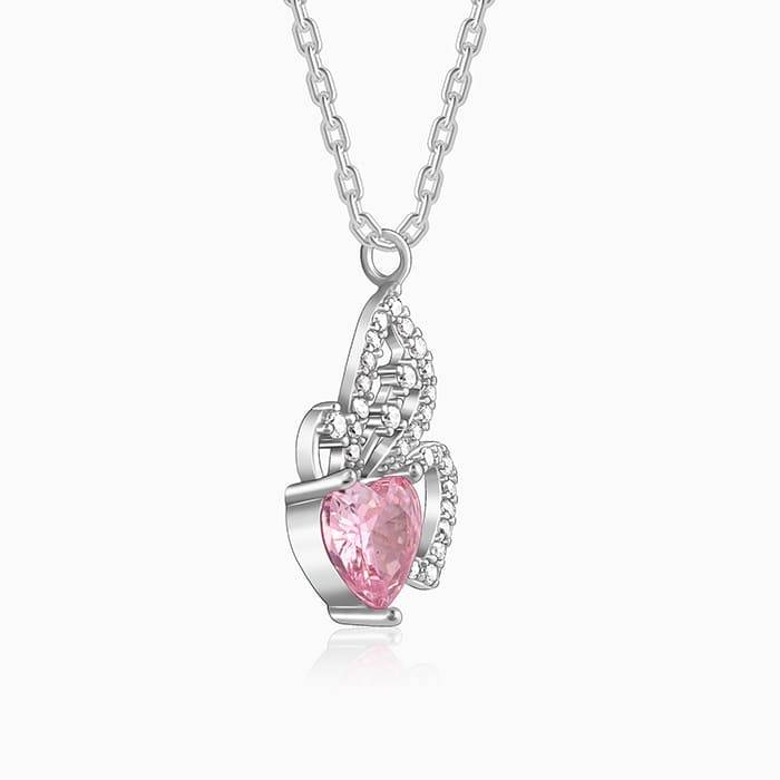 Giva 925 Silver Butterflies Desire Pendant With Link Chain : PD02680
