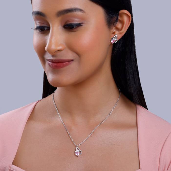 Giva 925 Silver Butterflies Desire Set : PD02680ER02964
