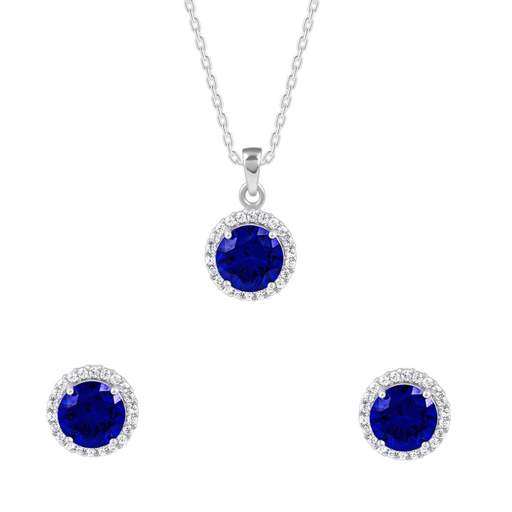 925 Silver Cobalt Dreams Set : PD02699ER02976