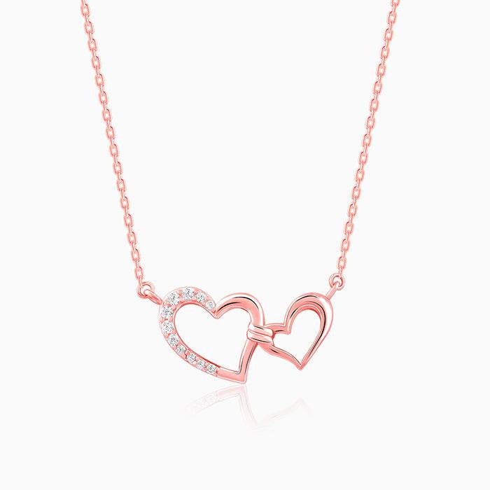 Giva 925 Silver Rose Gold Unisoul Necklace : PD02722
