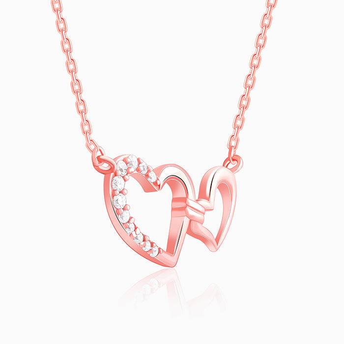 Giva 925 Silver Rose Gold Unisoul Necklace : PD02722