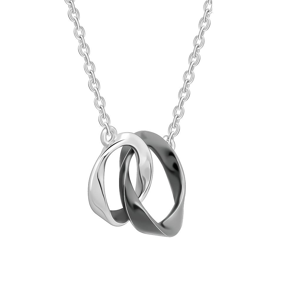 Giva 925 Silver Eternal Knot Pendant With Link Chain : PD02776