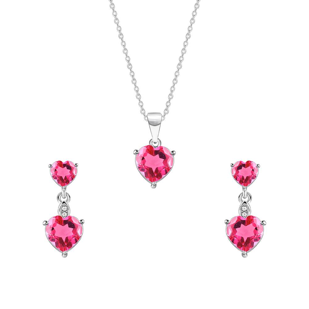 Giva 925 Silver Her Love Set | Gifts For Women And Girls | With Certificate Of Authenticity And 925 Stamp | 6 : PD02781ER03051