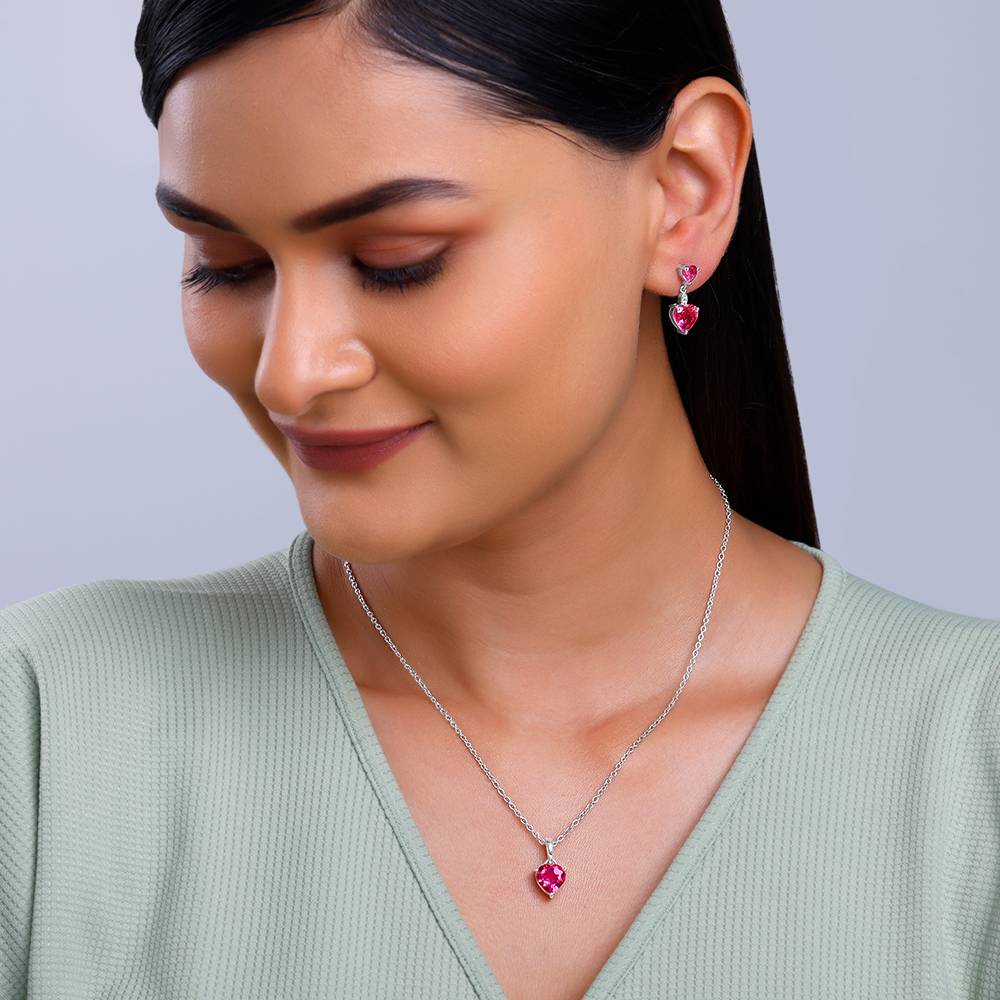 Giva 925 Silver Her Love Set | Gifts For Women And Girls | With Certificate Of Authenticity And 925 Stamp | 6 : PD02781ER03051