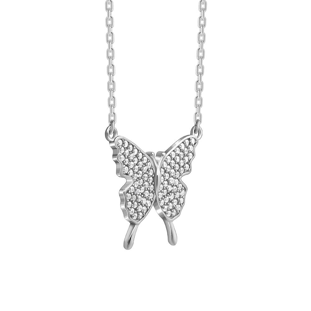 925 Silver Butterfly Magic Necklace : PD02792