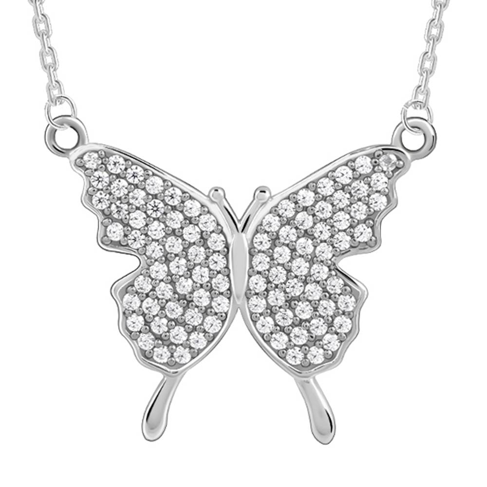 925 Silver Butterfly Magic Necklace : PD02792