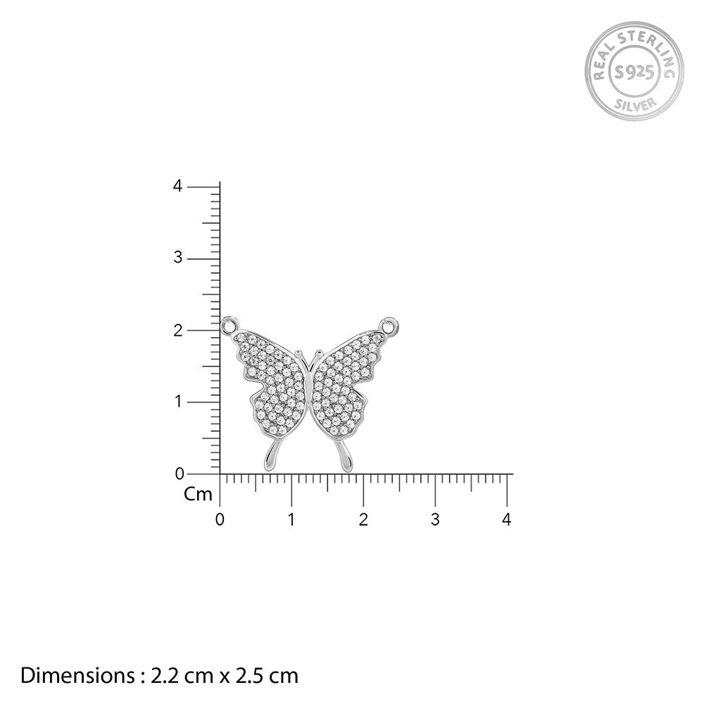 925 Silver Butterfly Magic Necklace : PD02792