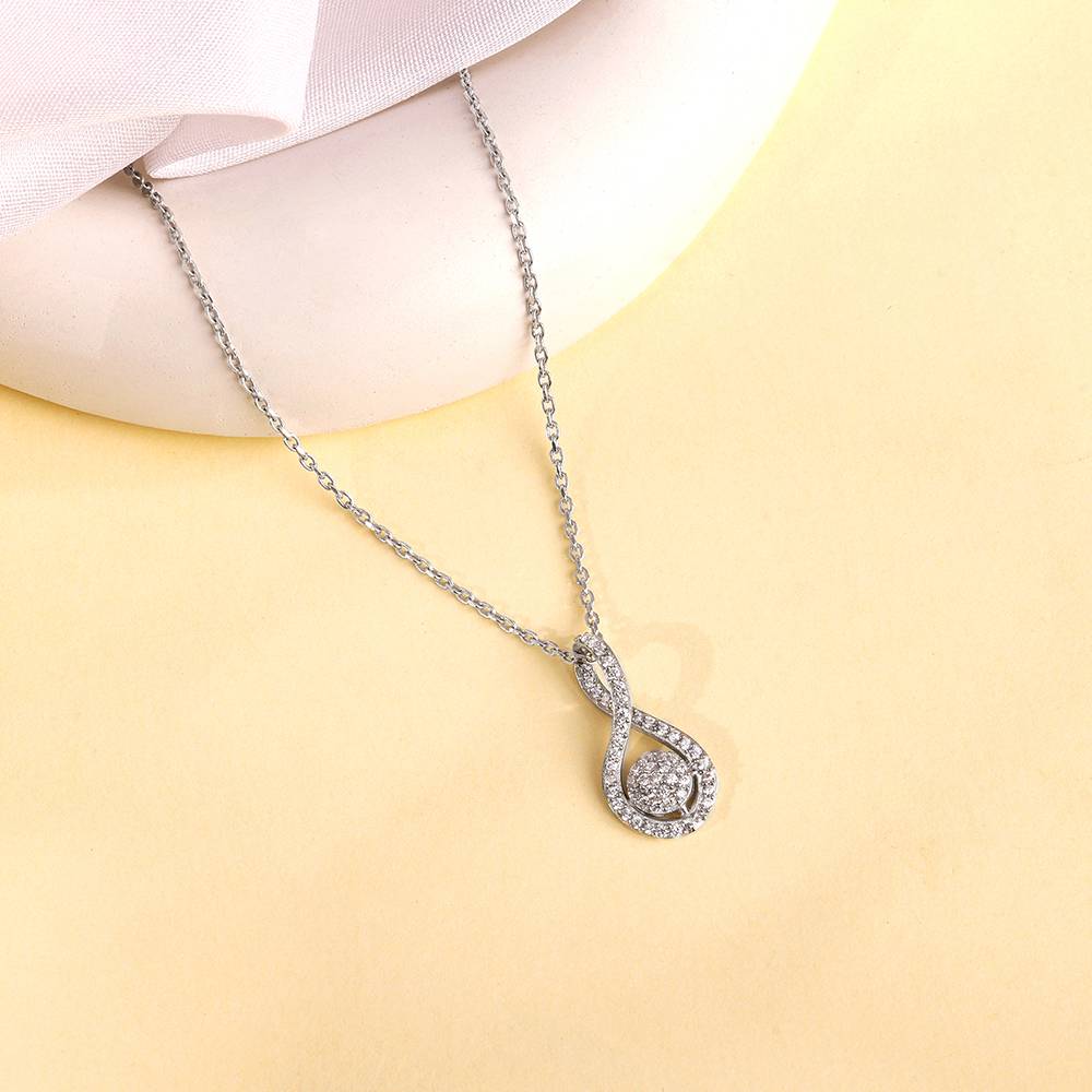 925 Silver Your Bling Pendant With Link Chain : PD02798