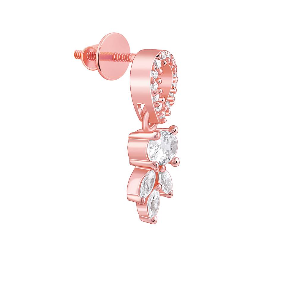 925 Silver Rose Gold Petalo Set : PD02800ER03071