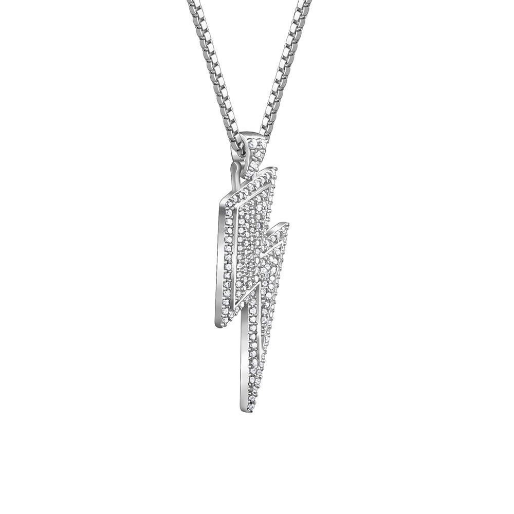 Giva 925 Silver Light Nin Pendant With Box Chain For Him : PD02818
