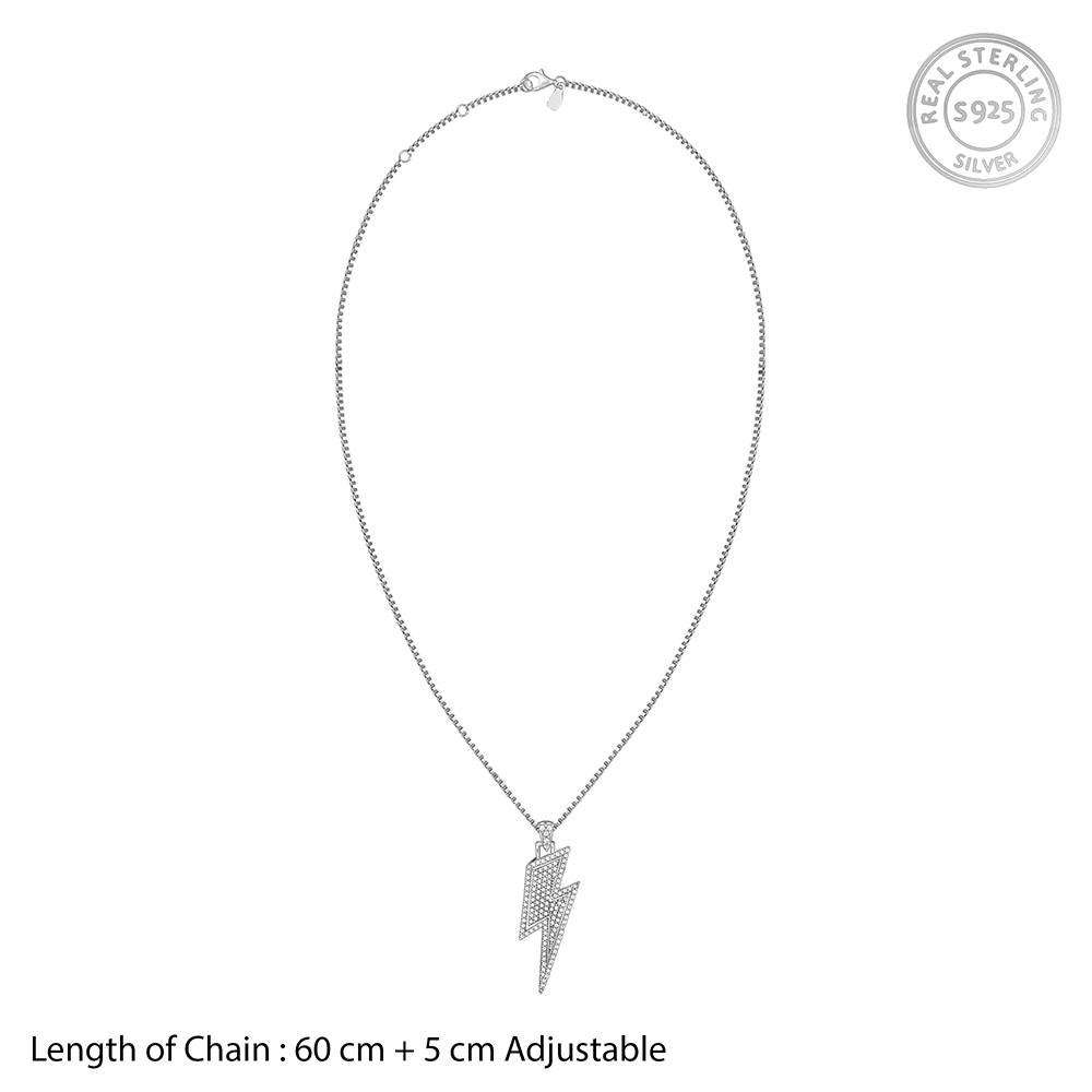Giva 925 Silver Light Nin Pendant With Box Chain For Him : PD02818