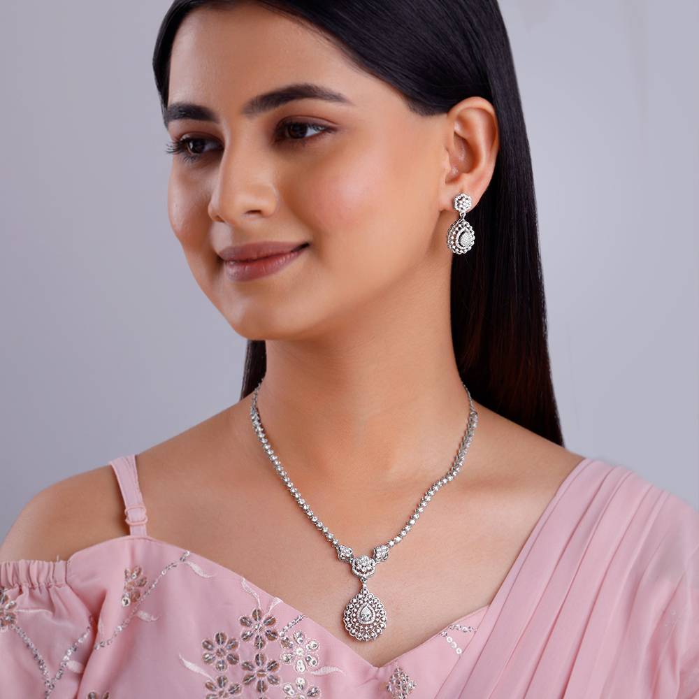 Giva 925 Silver Dreamy Dahlia Set : PD02821ER03109