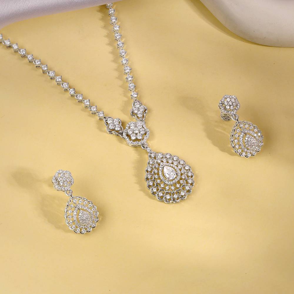 Giva 925 Silver Dreamy Dahlia Set : PD02821ER03109