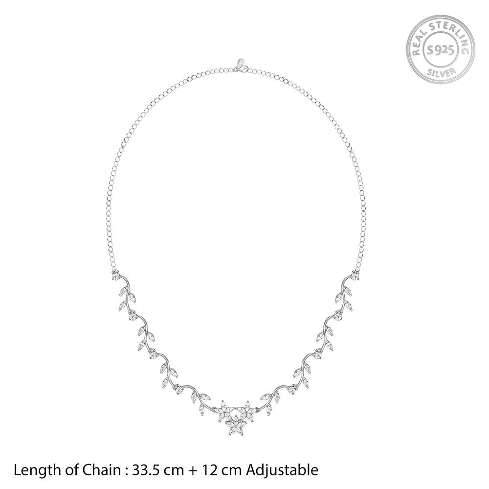 925 Silver Moonvine Magic Necklace : PD02822