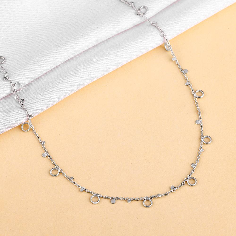 925 Silver Deserving Beauty Necklace : PD02825
