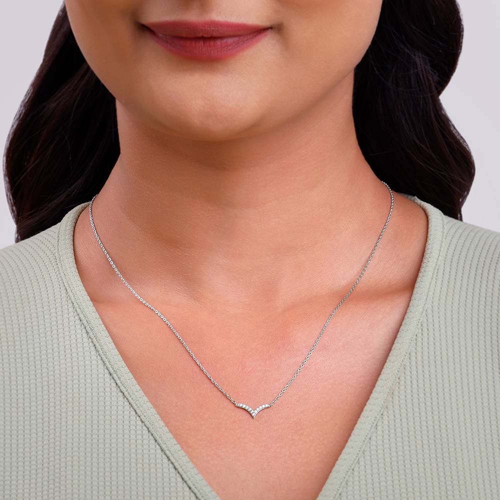 925 Silver Avya Necklace : PD02842