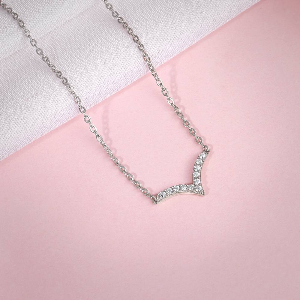 925 Silver Avya Necklace : PD02842