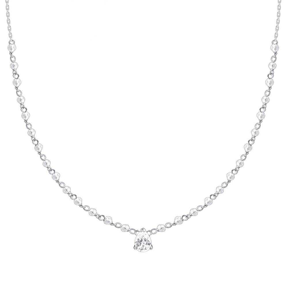 925 Silver Mystic Raindrop Necklace : PD02894