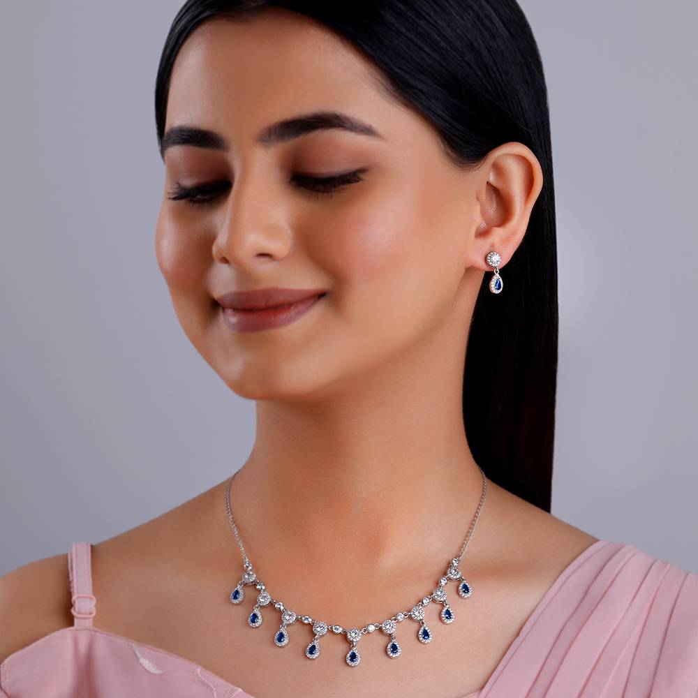 Giva 925 Silver A Graceful Adornare Set : PD02924ER03164