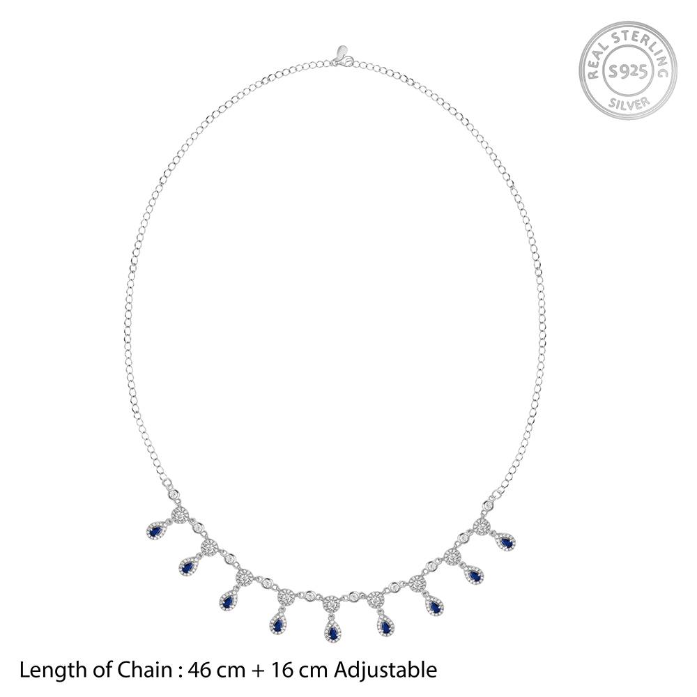 Giva 925 Silver Graceful Adornare Necklace : PD02924