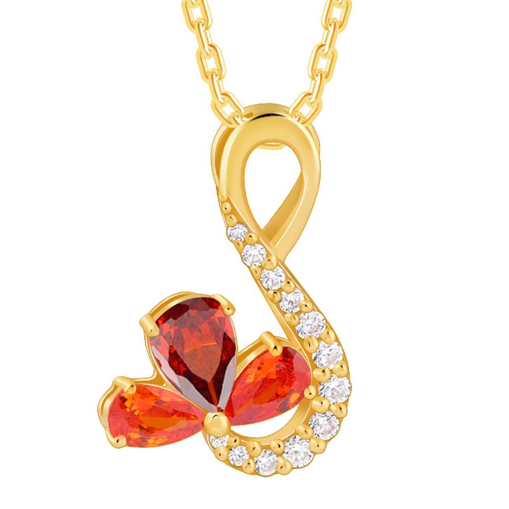 Golden Aurora Necklace| Necklace To Gift Women & Girls : PD02954