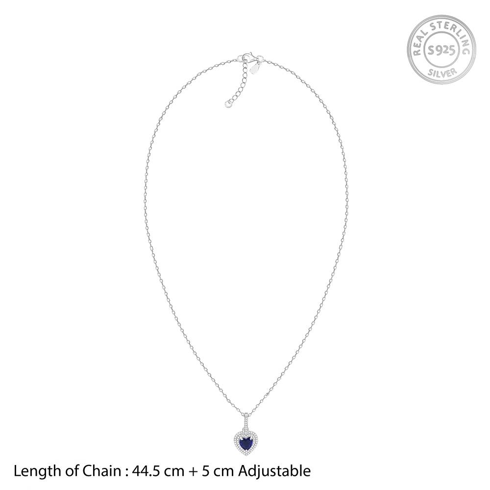 Giva 925 Silver Royal Heart Set : PD02982ER03211