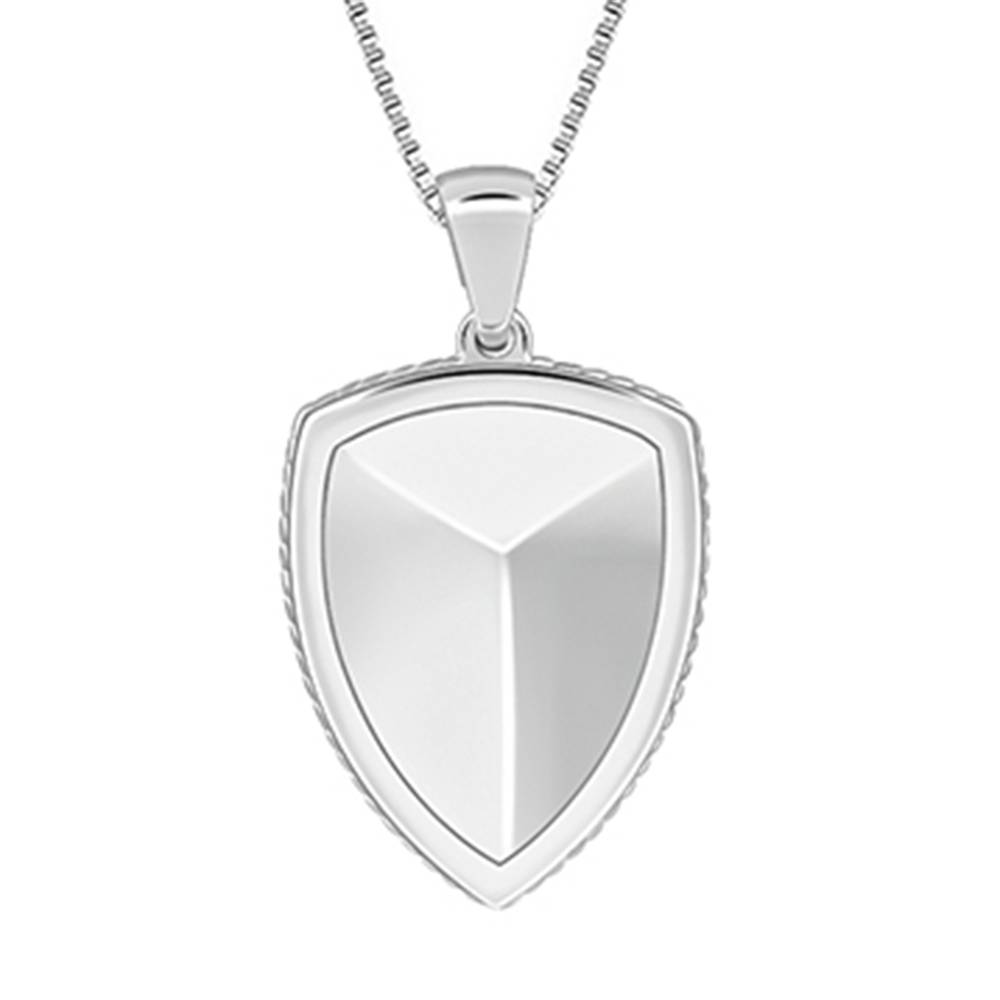 Giva 925 Silver Knight’S Valor Pendant With Box Chain For Him : PD03051