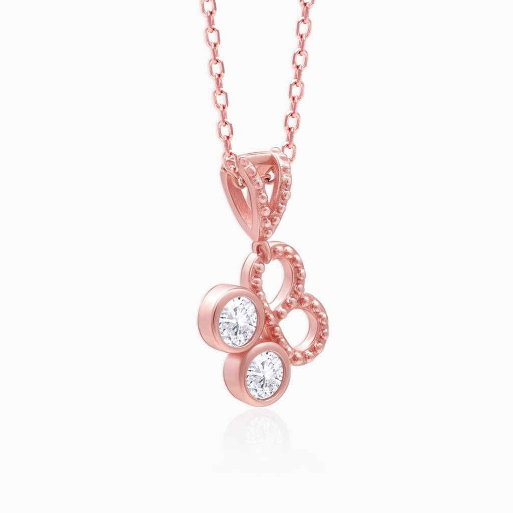 Rose Gold Blossom Glory Pendant : PD0451