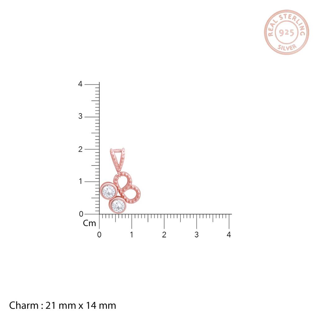 Rose Gold Blossom Glory Pendant : PD0451