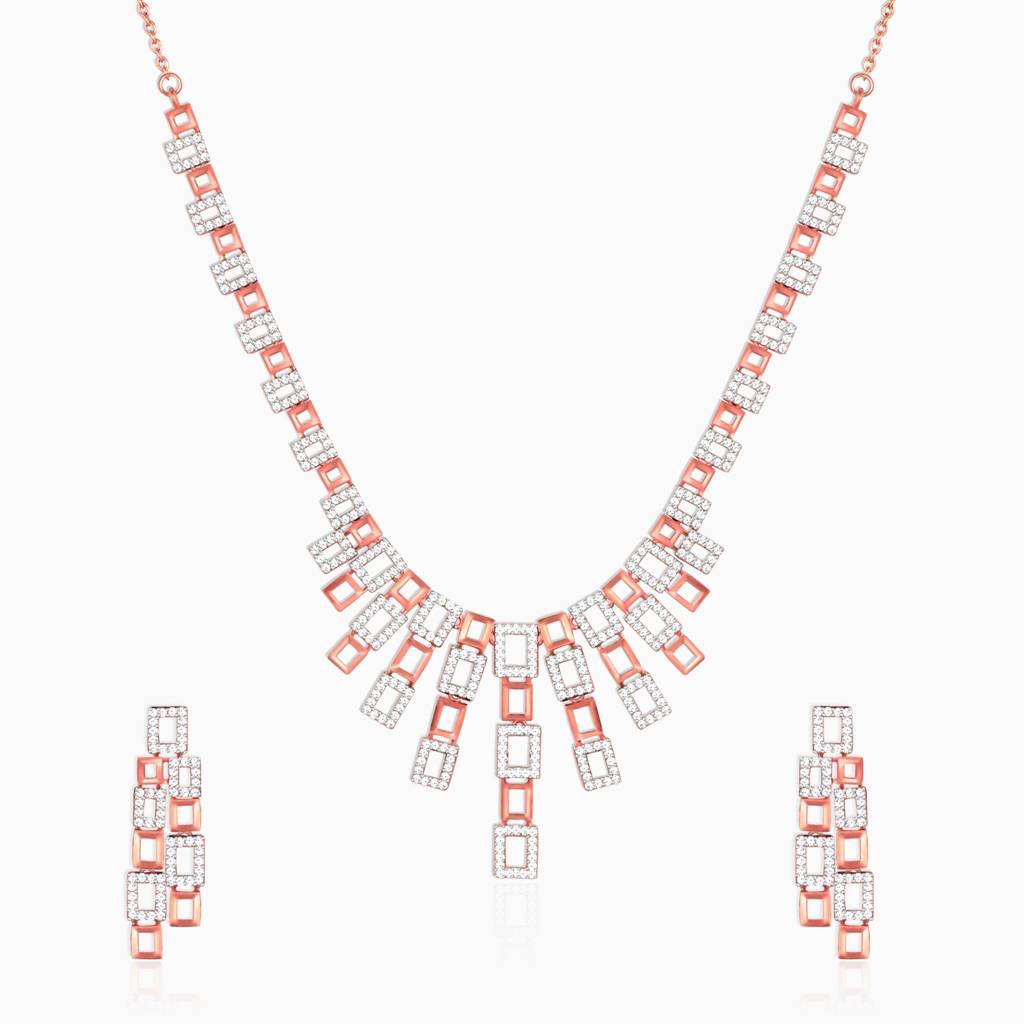 Anushka Sharma Rose Gold Grace Set : PD0469ER0618
