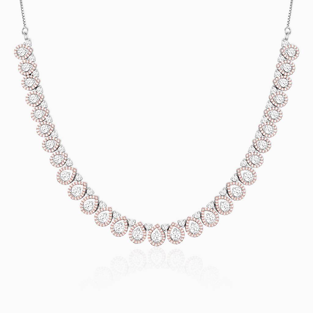 Giva 925 Silver Anushka Sharma Silver Affair Necklace : PD0471