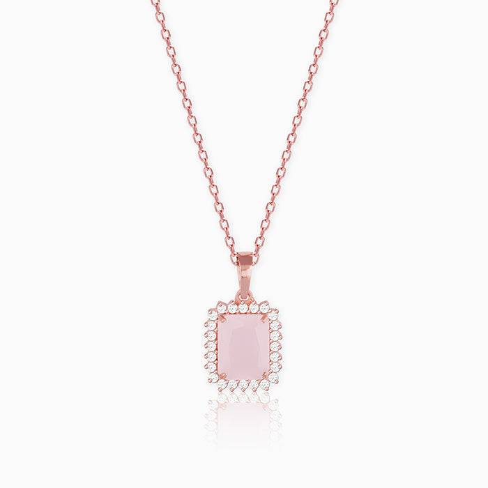 Rose Gold Fairytale Pendant With Link Chain : PD0523