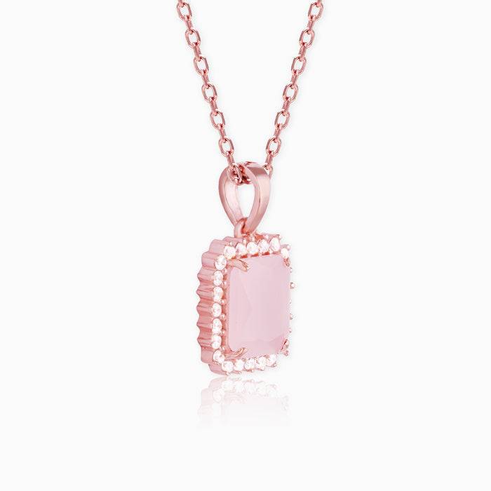 Rose Gold Fairytale Pendant With Link Chain : PD0523