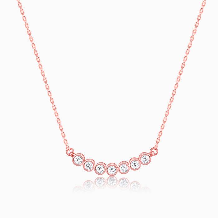 Rose Gold Sweet Love Necklace : PD0529