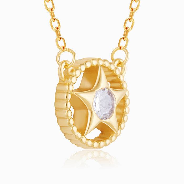 Golden Stargaze Necklace : PD0574