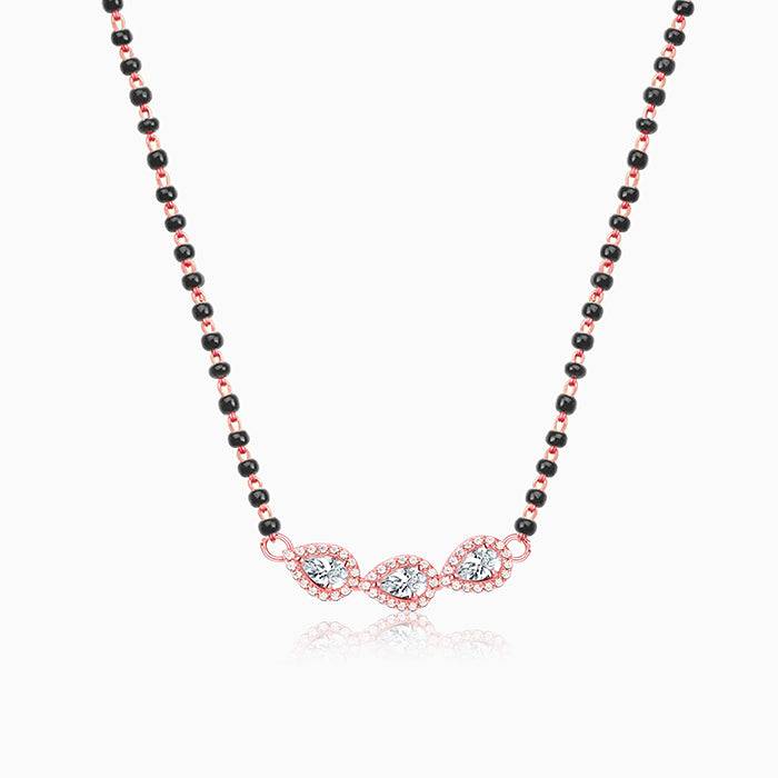 Rose Gold Iconic Love Mangalsutra : PD0675